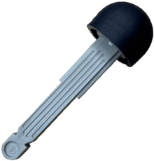 Part 32133bc01 - Projectile Arrow, Solid Shaft with Black Rubber End - De BrickPlaats