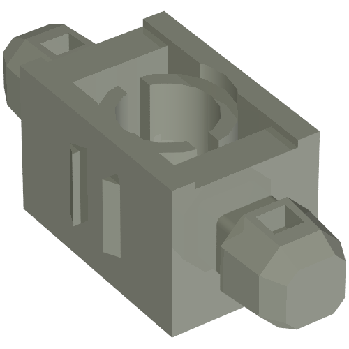 Part 32212 - Znap Connector 1 x 3 - 2 way Axial - De BrickPlaats