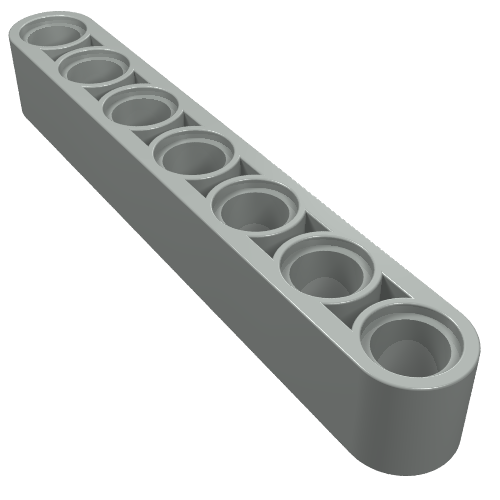 Part 32524 - Technic, Liftarm Thick 1 x 7 - De BrickPlaats