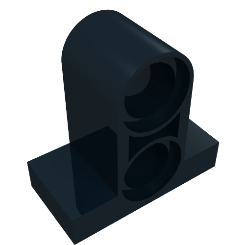 Part 32530 - Technic, Pin Connector Plate 1 x 2 x 1 2/3 with 2 Holes (Double on Top) - De BrickPlaats
