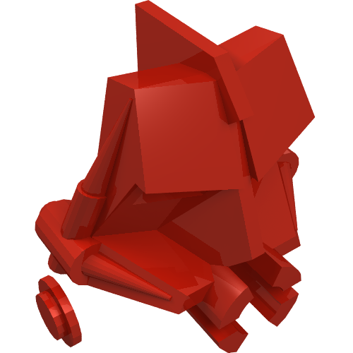 Part 32553 - Bionicle Head Connector Block 3 x 4 x 1 2/3 - De BrickPlaats