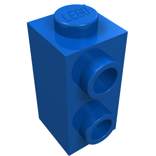 Part 32952 - Brick, Modified 1 x 1 x 1 2/3 with Studs on Side - De BrickPlaats