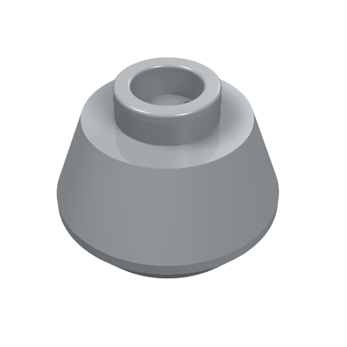 Part 33492 - Cone 1 1/2 x 1 1/2 x 2/3 Truncated - De BrickPlaats