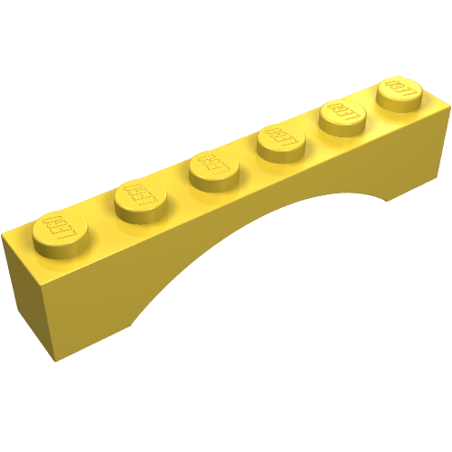 Part 3455 - Arch 1 x 6 - De BrickPlaats