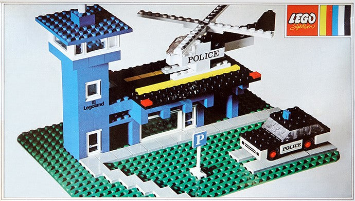 Set 354 - Police Heliport - De BrickPlaats