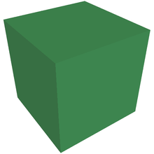 Part 35530 - Minifigure, Head, Modified Small Cube, Plain - De BrickPlaats