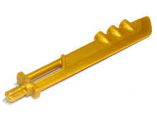 Part 35633 - Large Figure Weapon, Blade with 3 Bar Holders and Axle - De BrickPlaats