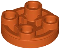 Part 3567 - Tile, Round 2 x 2 Inverted - De BrickPlaats