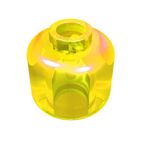Part 3626 - Minifigure, Head (Plain) - De BrickPlaats