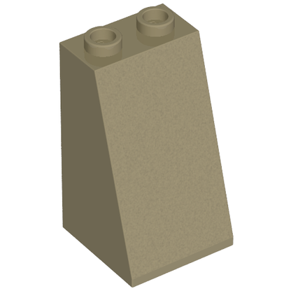 Part 3684a - Slope 75 2 x 2 x 3 - Hollow Studs - De BrickPlaats
