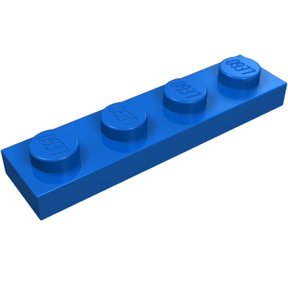 Part 3710 - Plate 1 x 4 - De BrickPlaats