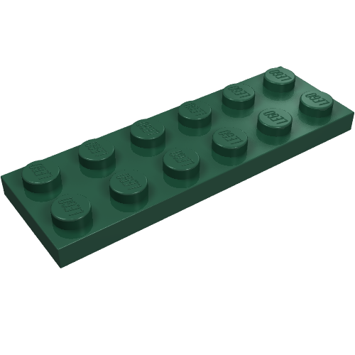 Part 3795 - Plate 2 x 6 - De BrickPlaats