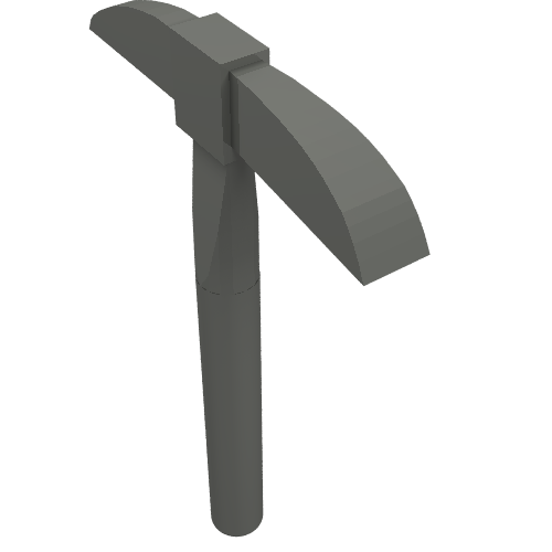 Part 3841 - Minifigure, Utensil Pickaxe - De BrickPlaats
