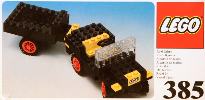 Set 385 - Jeep CJ-5 - De BrickPlaats