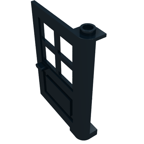 Part 3861 - Door 1 x 4 x 5 with 4 Panes - De BrickPlaats