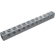 Part 3895 - Technic, Brick 1 x 12 with Holes - De BrickPlaats