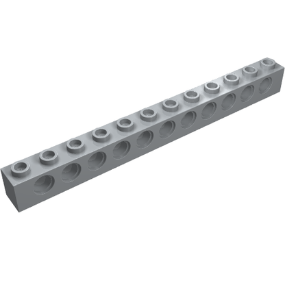 Part 3895 - Technic, Brick 1 x 12 with Holes - De BrickPlaats