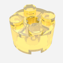 Part 3941 - Brick, Round 2 x 2 with Axle Hole - De BrickPlaats