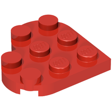 Part 39613 - Plate, Round 3 x 3 Heart - De BrickPlaats