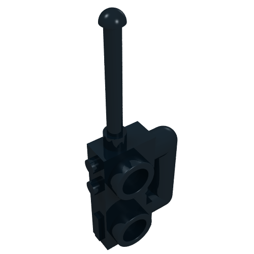 Part 3962b - Minifigure, Utensil Radio with Extended Handle - De BrickPlaats
