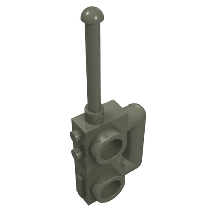 Part 3962b - Minifigure, Utensil Radio with Extended Handle - De BrickPlaats