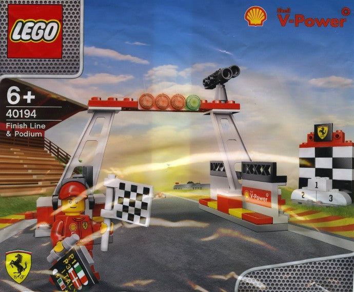 Set 40194 - Finish Line & Podium polybag - De BrickPlaats