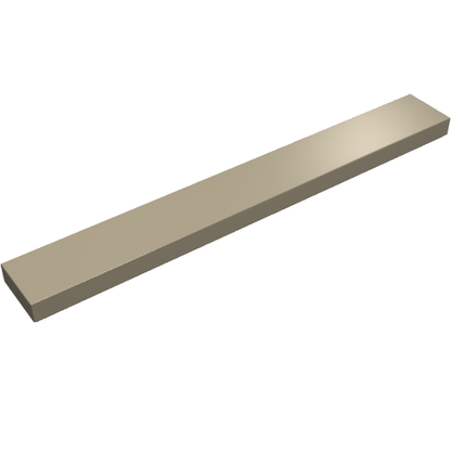 Part 4162 - Tile 1 x 8 - De BrickPlaats