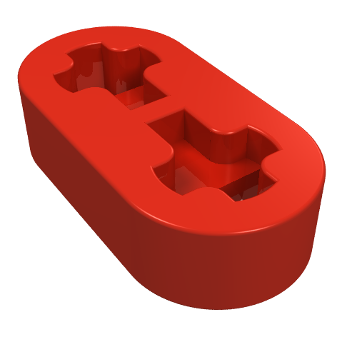 Part 41677 - Technic, Liftarm Thin 1 x 2 - Axle Holes - De BrickPlaats