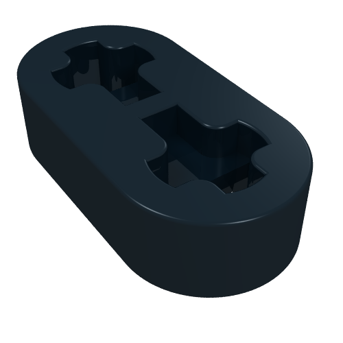 Part 41677 - Technic, Liftarm Thin 1 x 2 - Axle Holes - De BrickPlaats
