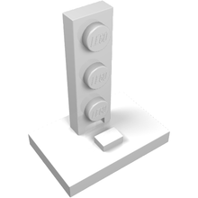 Part 4169 - Bracket 2 x 3 - 1 x 3 (Train Signal Stand) - De BrickPlaats
