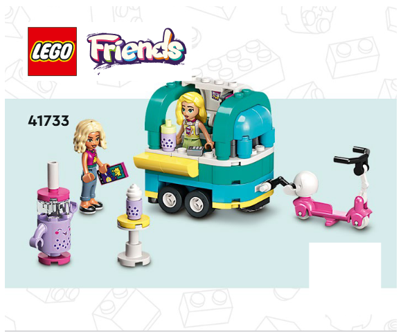 Instruction 41733 - Mobile Bubble Tea Shop - De BrickPlaats