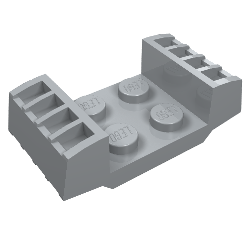 Part 41862 - Plate, Modified 2 x 2 with Vents - De BrickPlaats