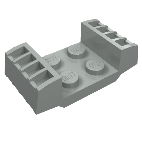 Part 41862 - Plate, Modified 2 x 2 with Vents - De BrickPlaats