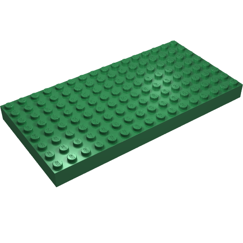 Part 4204 - Brick 8 x 16 - De BrickPlaats