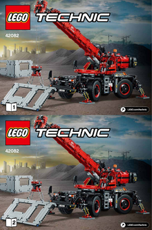 Instruction 42082 - Rough Terrain Crane - De BrickPlaats
