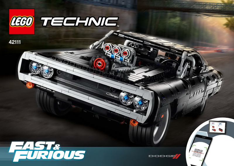 Instruction 42111 - Dom's Dodge Charger - De BrickPlaats