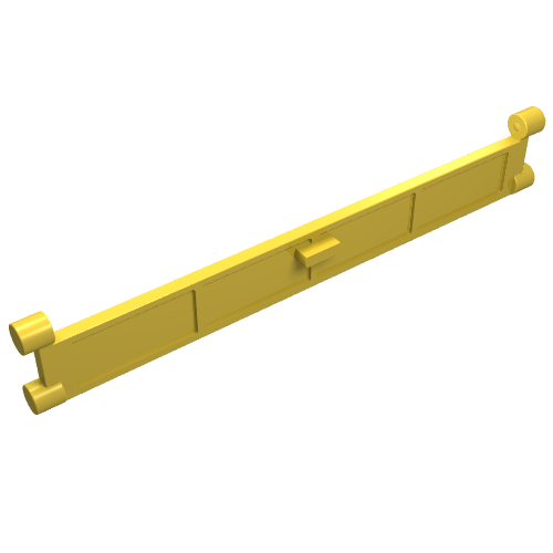 Part 4218 - Garage Roller Door Section without Handle - De BrickPlaats