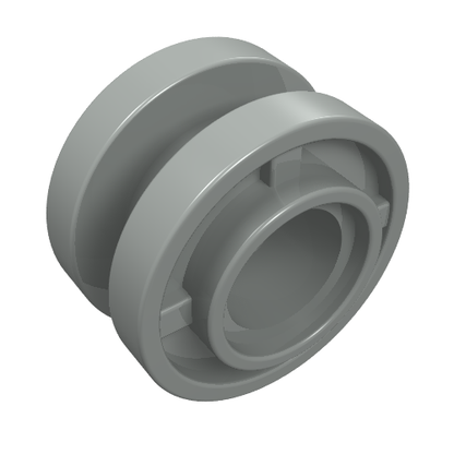 Part 42610 - Wheel 11mm D. x 8mm with Center Groove - De BrickPlaats