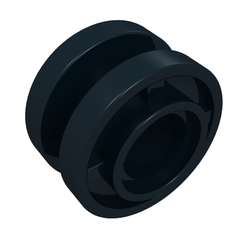 Part 42610 - Wheel 11mm D. x 8mm with Center Groove - De BrickPlaats