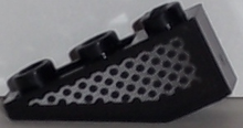 Part 4287pb004L - Slope, Inverted 33 3 x 1 with Lattice Pattern Model Left Side (Sticker) - Set 8647 - De BrickPlaats
