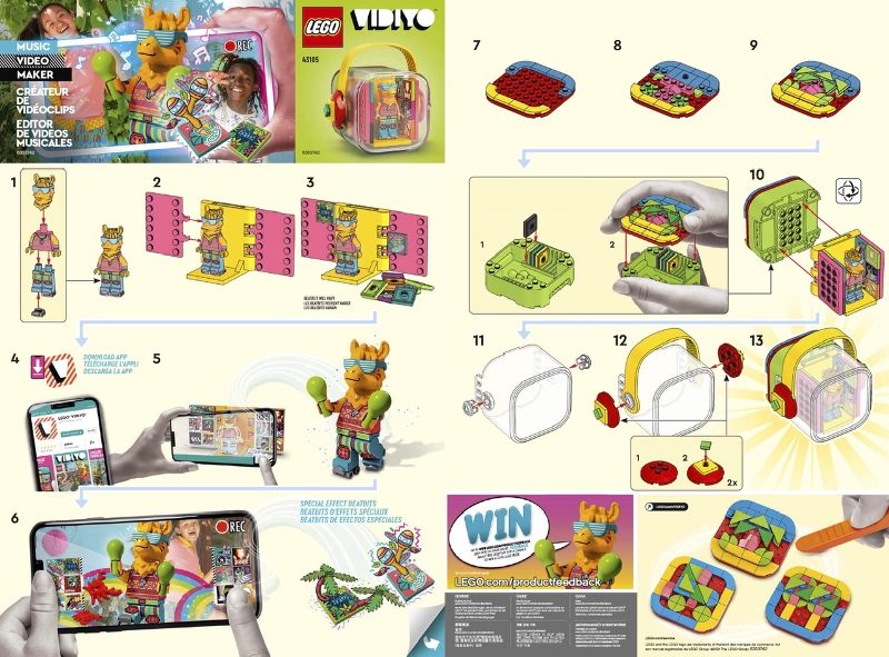 Instruction 43105 - Party Llama BeatBox - De BrickPlaats