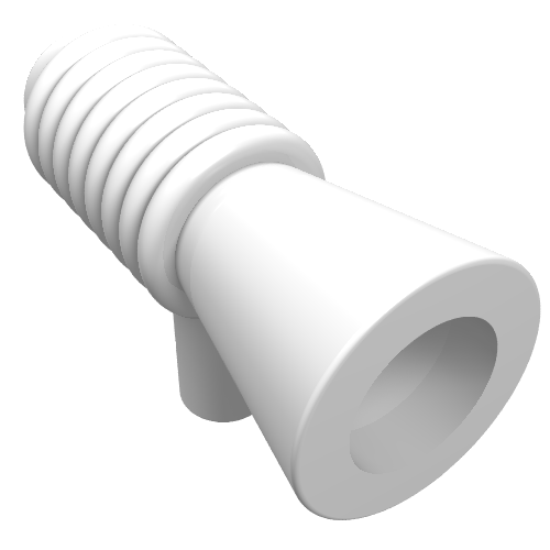 Part 4349 - Minifigure, Utensil Loudhailer / Megaphone / SW Blaster - De BrickPlaats
