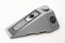 Part 43710pb18 - Wedge 4 x 2 Triple Left with Vents Pattern (Stickers) - Set 75910 - De BrickPlaats