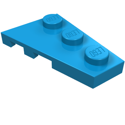 Part 43722 - Wedge, Plate 3 x 2 Right - De BrickPlaats