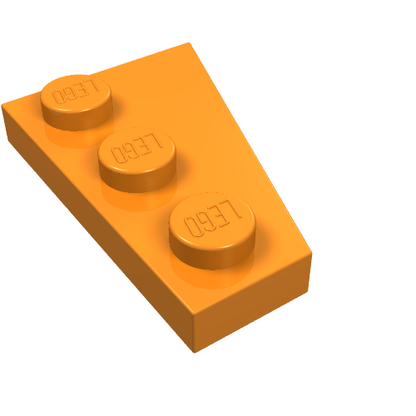 Part 43723 - Wedge, Plate 3 x 2 Left - De BrickPlaats