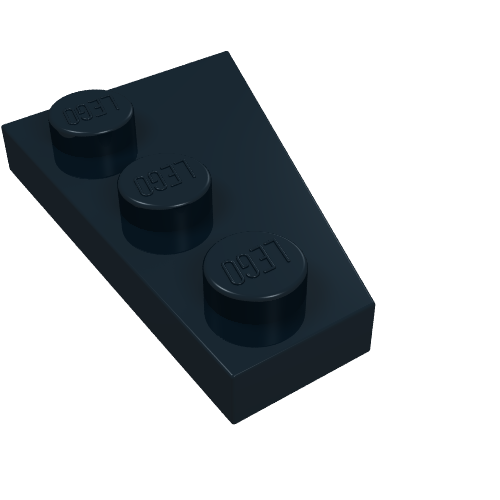 Part 43723 - Wedge, Plate 3 x 2 Left - De BrickPlaats