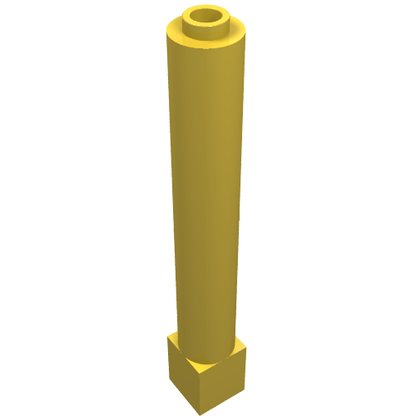 Part 43888 - Support 1 x 1 x 6 Solid Pillar - De BrickPlaats