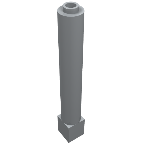Part 43888 - Support 1 x 1 x 6 Solid Pillar - De BrickPlaats