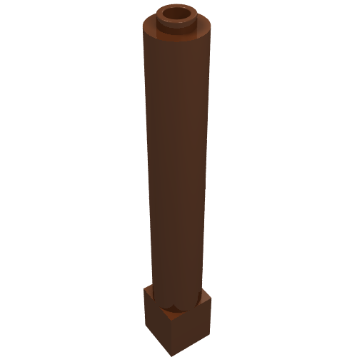 Part 43888 - Support 1 x 1 x 6 Solid Pillar - De BrickPlaats