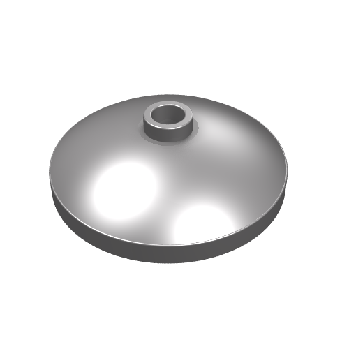 Part 43898 - Dish 3 x 3 Inverted (Radar) - De BrickPlaats